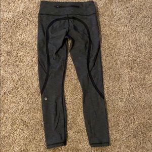 Grey lululemon running pants